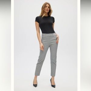 Hilary Radley Essential Stretch Micro-Pattern Pants